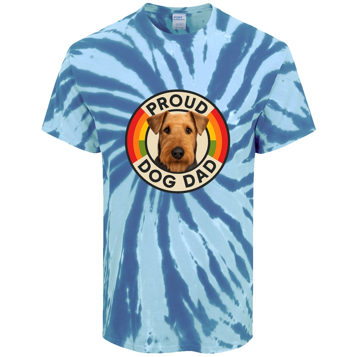 PC147 Port & Company Tie-Dye Tee - Royal