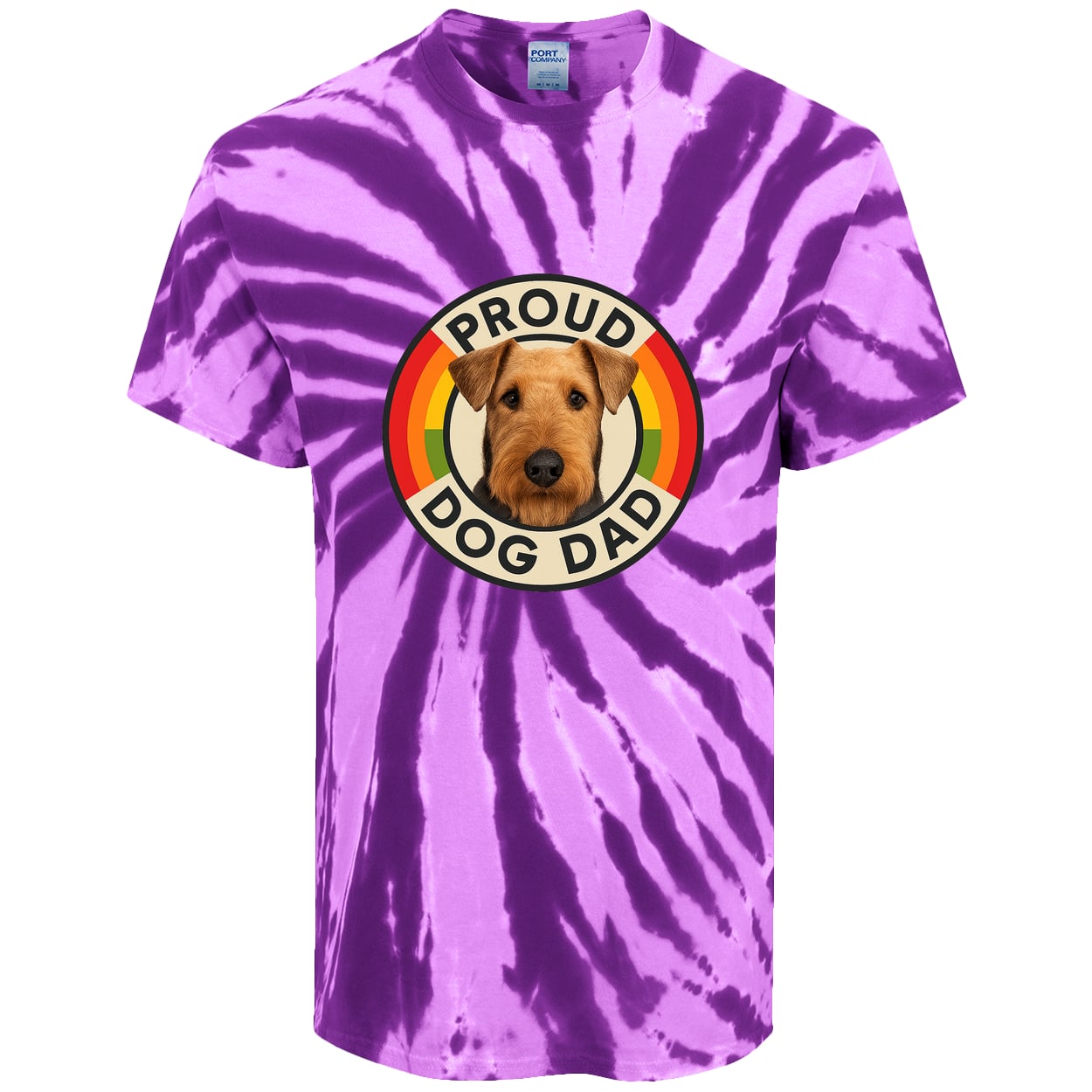 PC147 Port & Company Tie-Dye Tee - Purple