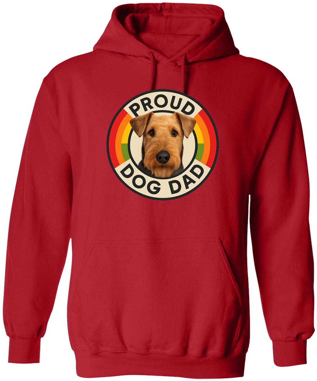 G185 Gildan Pullover Hoodie - Red