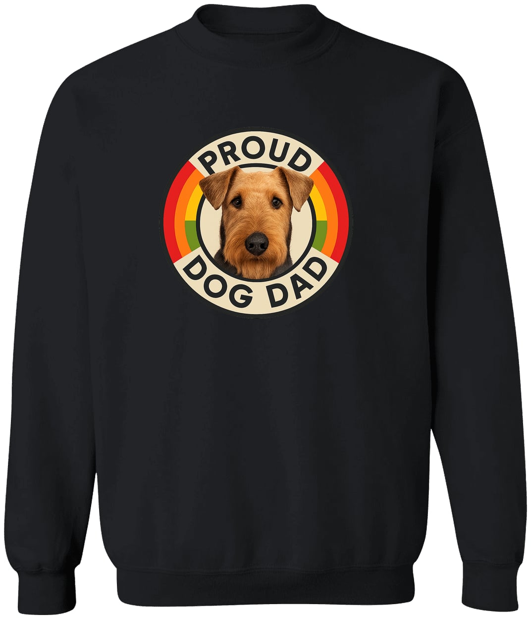 G180 Gildan Crewneck Pullover Sweatshirt - Black