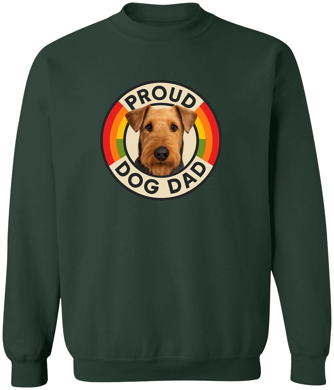 G180 Gildan Crewneck Pullover Sweatshirt - Forest Green