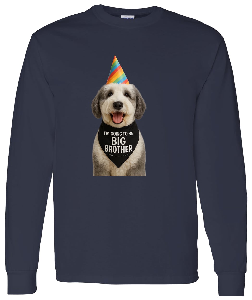 G540 LS T-Shirt 5.3 oz. - Navy