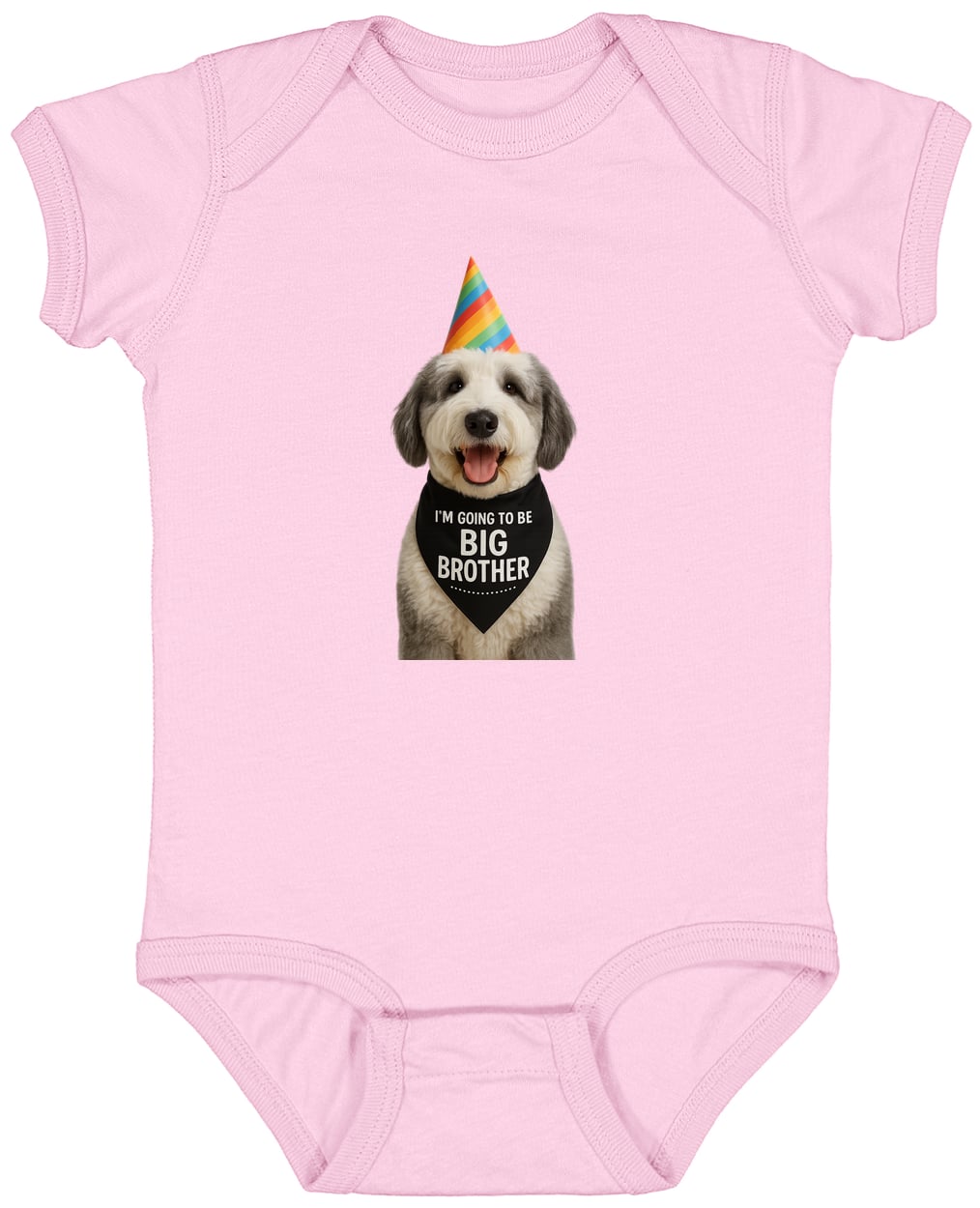 4424 Infant Fine Jersey Bodysuit - Pink