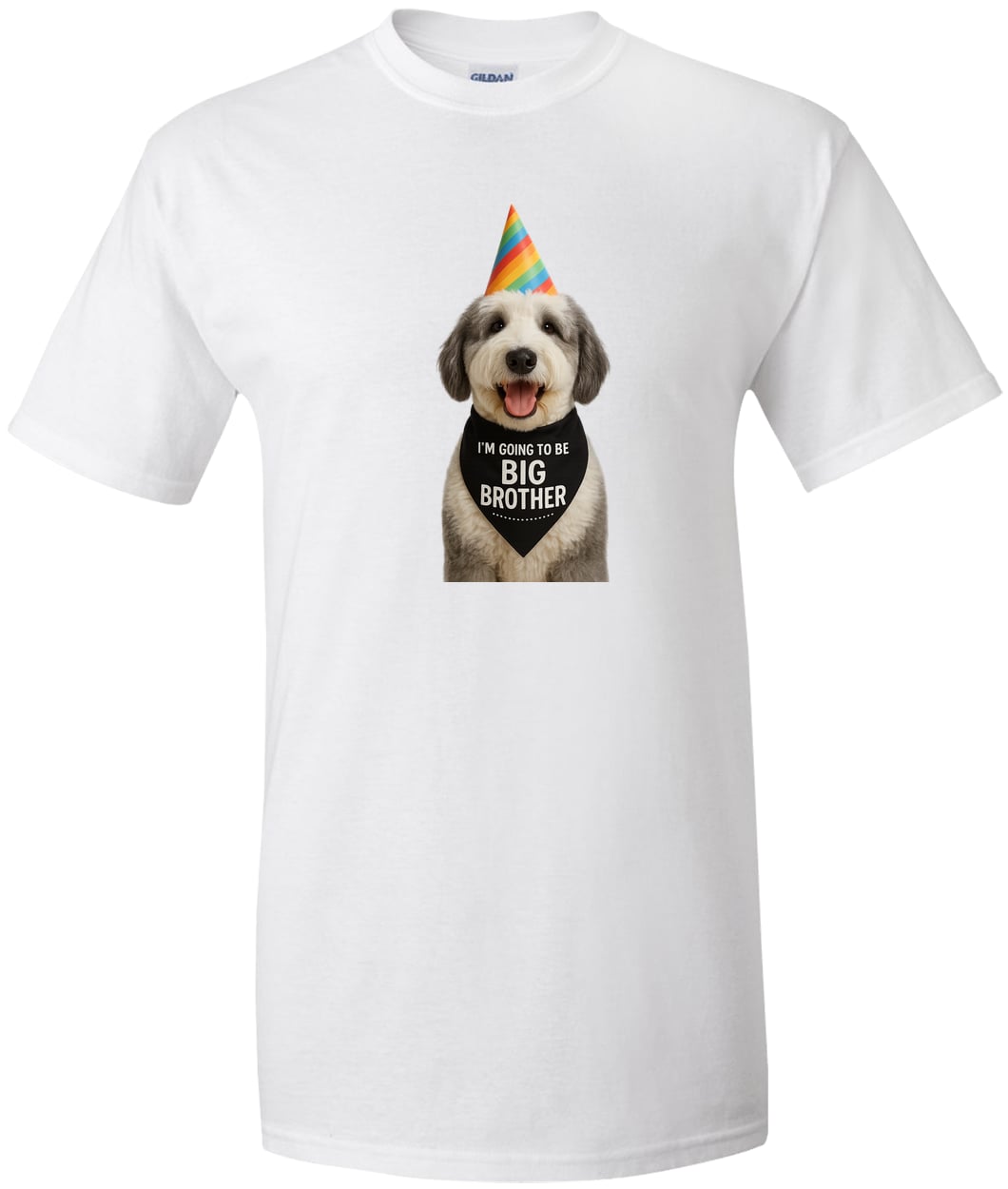 G200T Gildan Mens Tall Ultra Cotton Tee - White