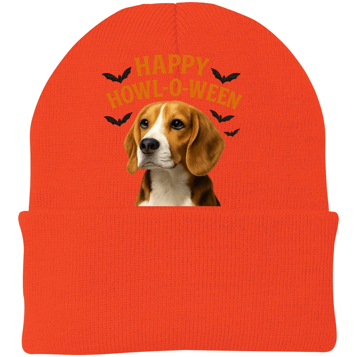 CP90 Port & Company Knit Beanie - Athletic Orange