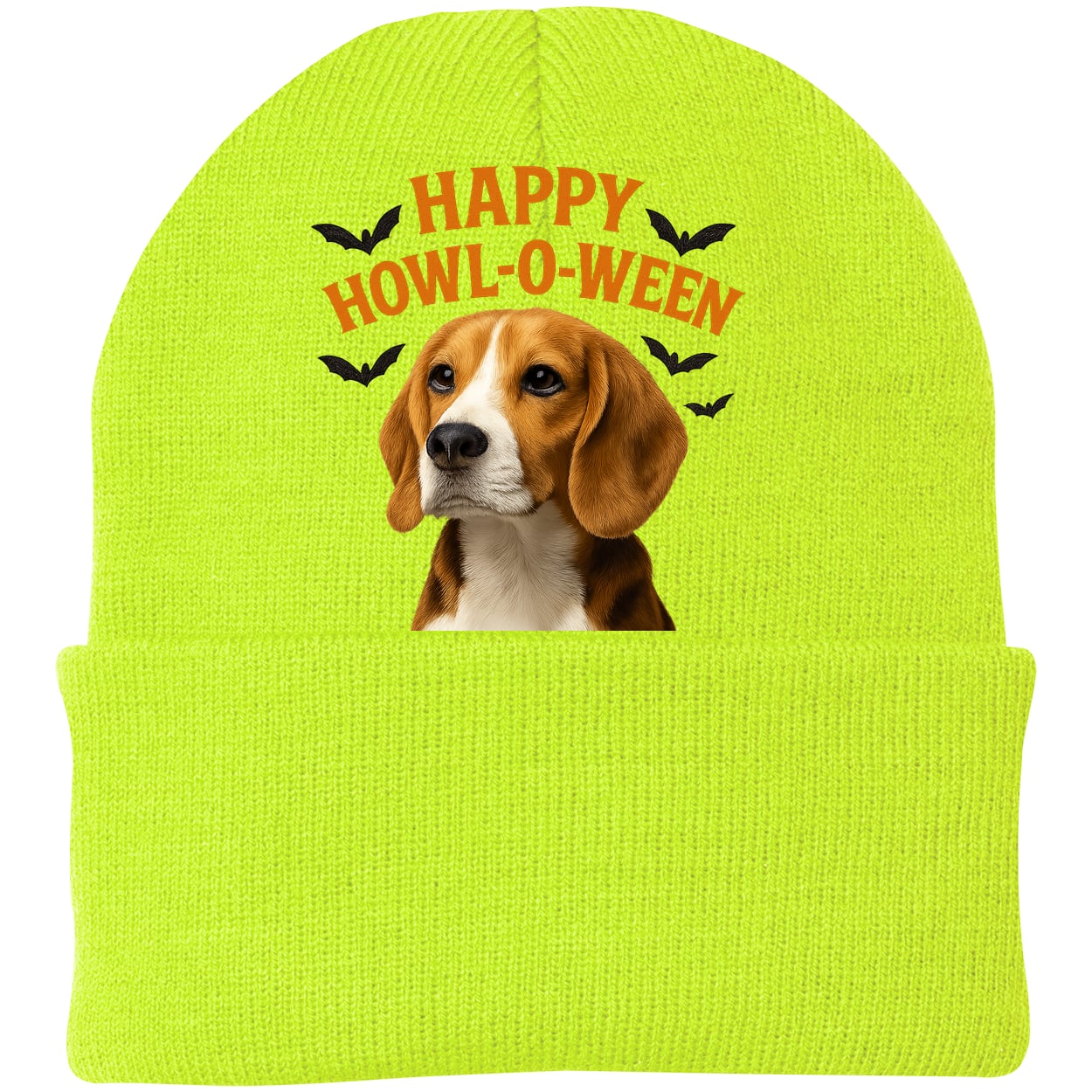 CP90 Port & Company Knit Beanie - Neon Yellow