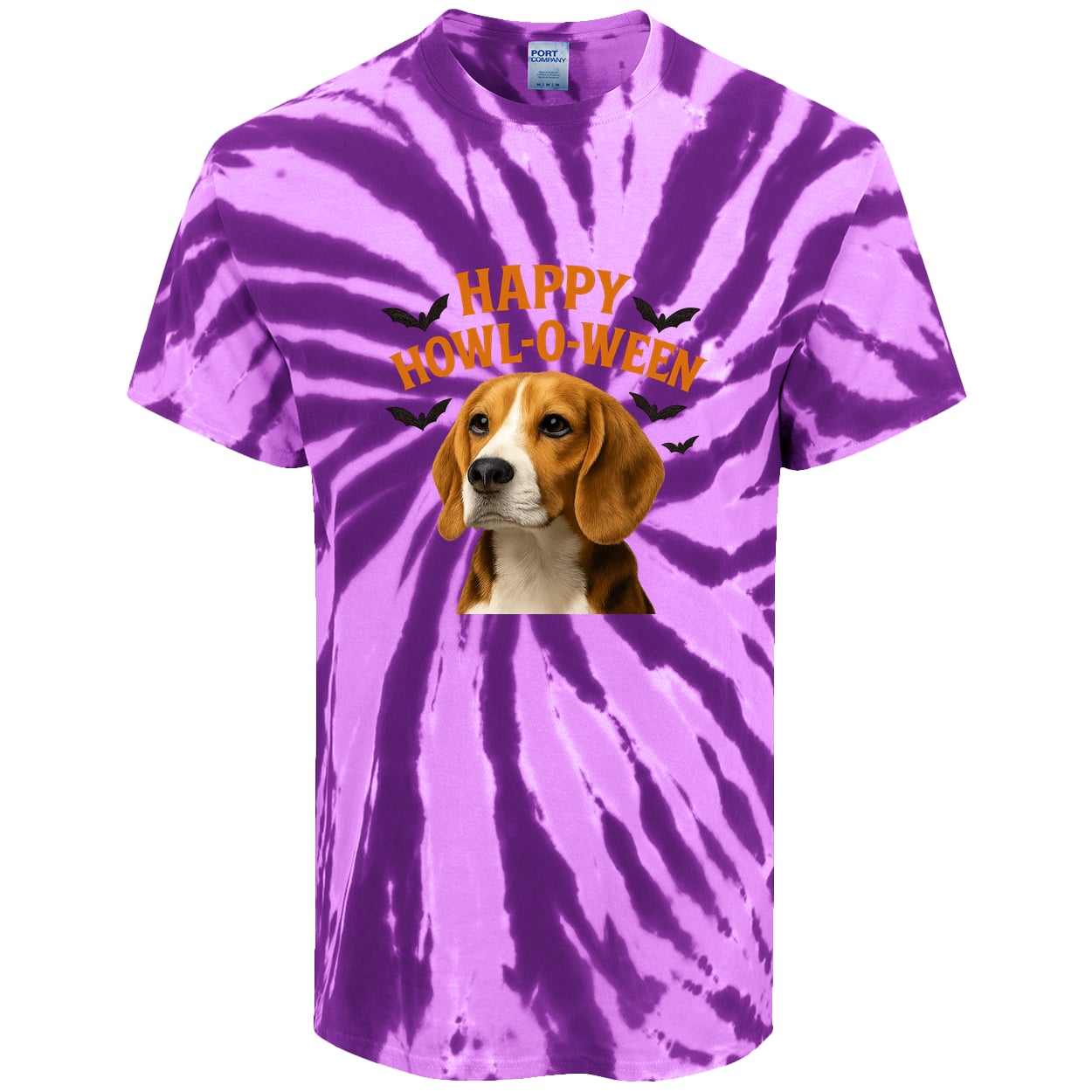 PC147 Port & Company Tie-Dye Tee - Purple