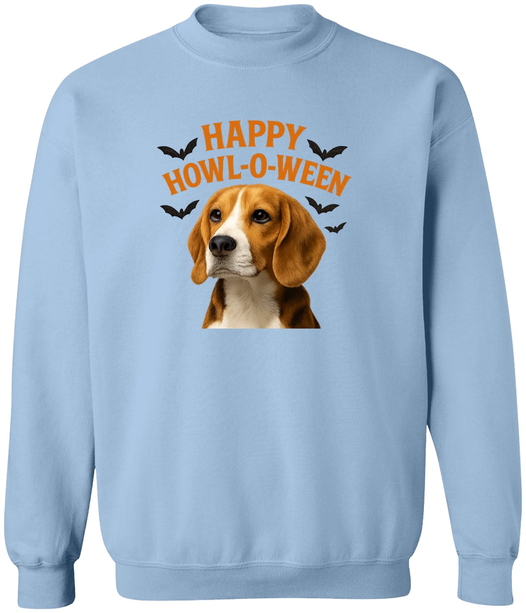 G180 Gildan Crewneck Pullover Sweatshirt - Light Blue