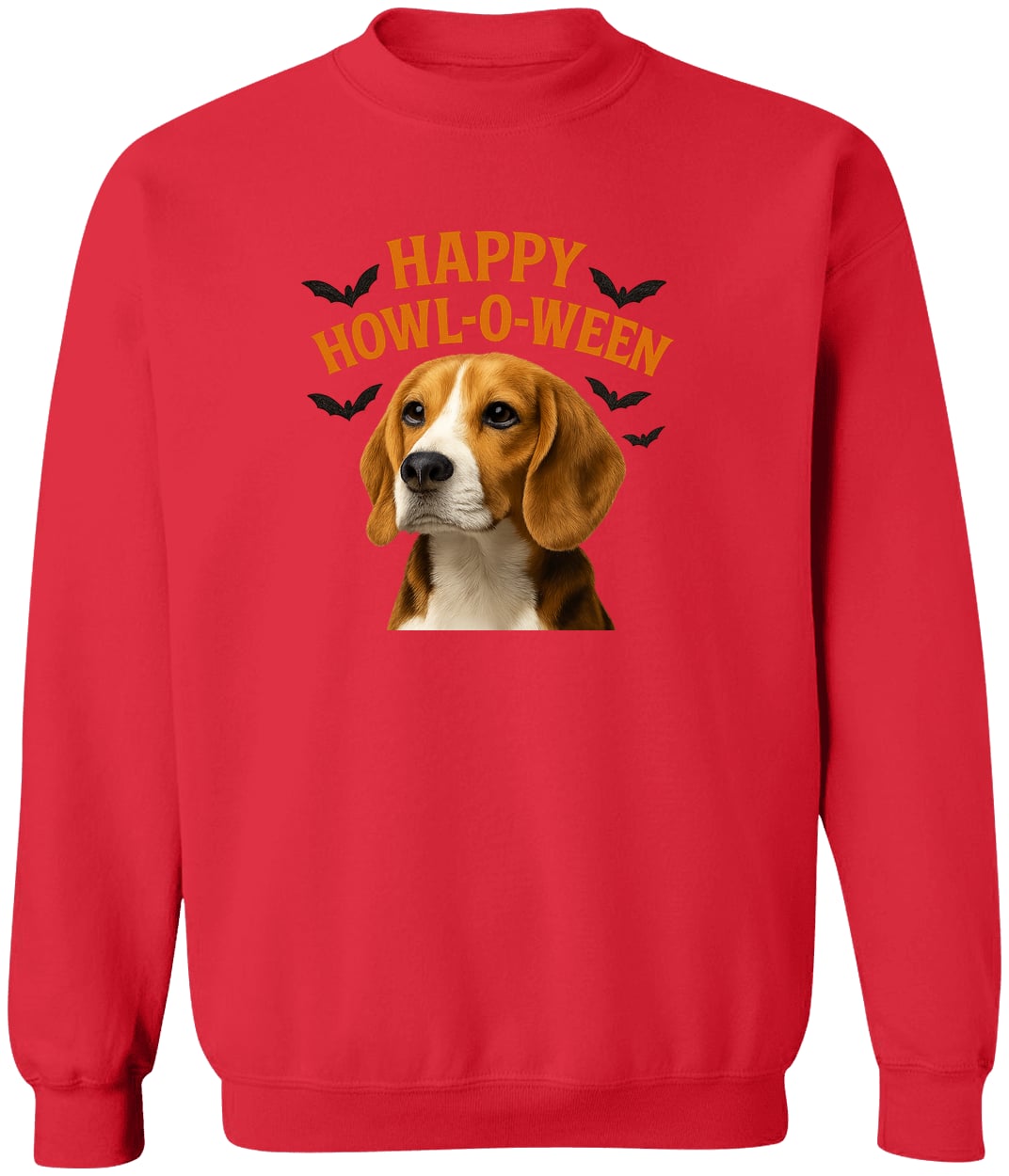 G180 Gildan Crewneck Pullover Sweatshirt - Red