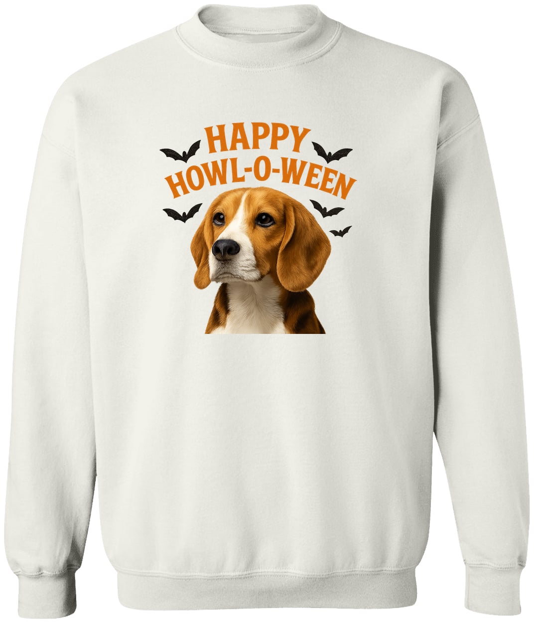 G180 Gildan Crewneck Pullover Sweatshirt - White