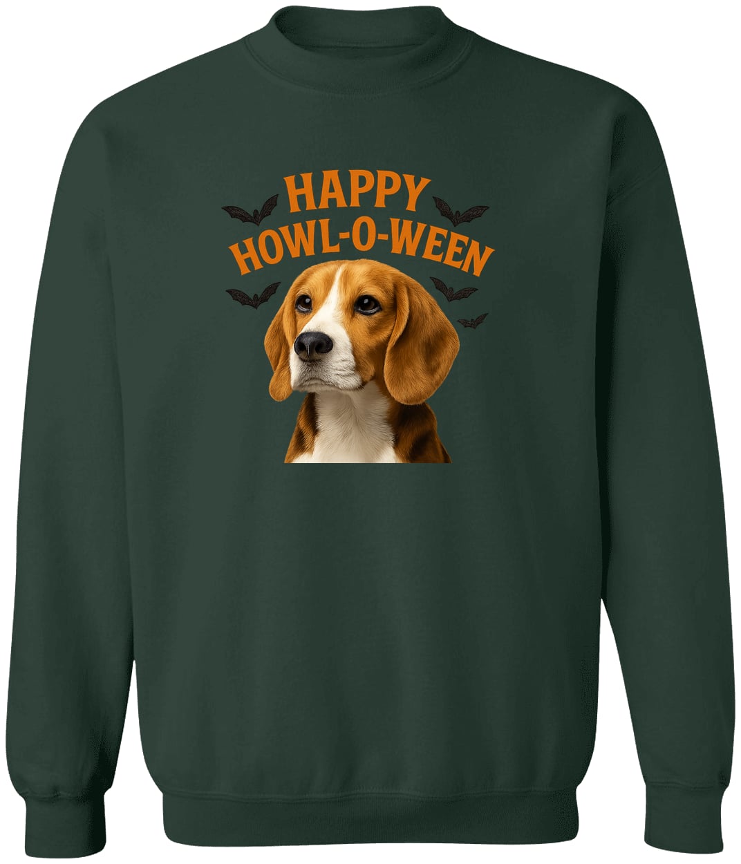 G180 Gildan Crewneck Pullover Sweatshirt - Forest Green