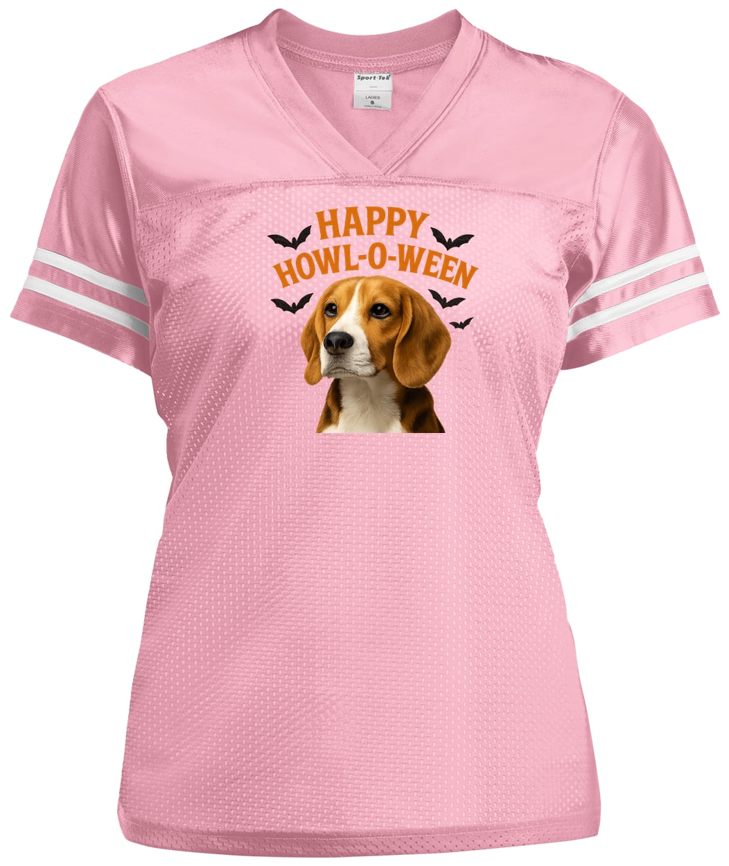 LST307 Sport-Tek Ladies' Replica Jersey - Light Pink/White