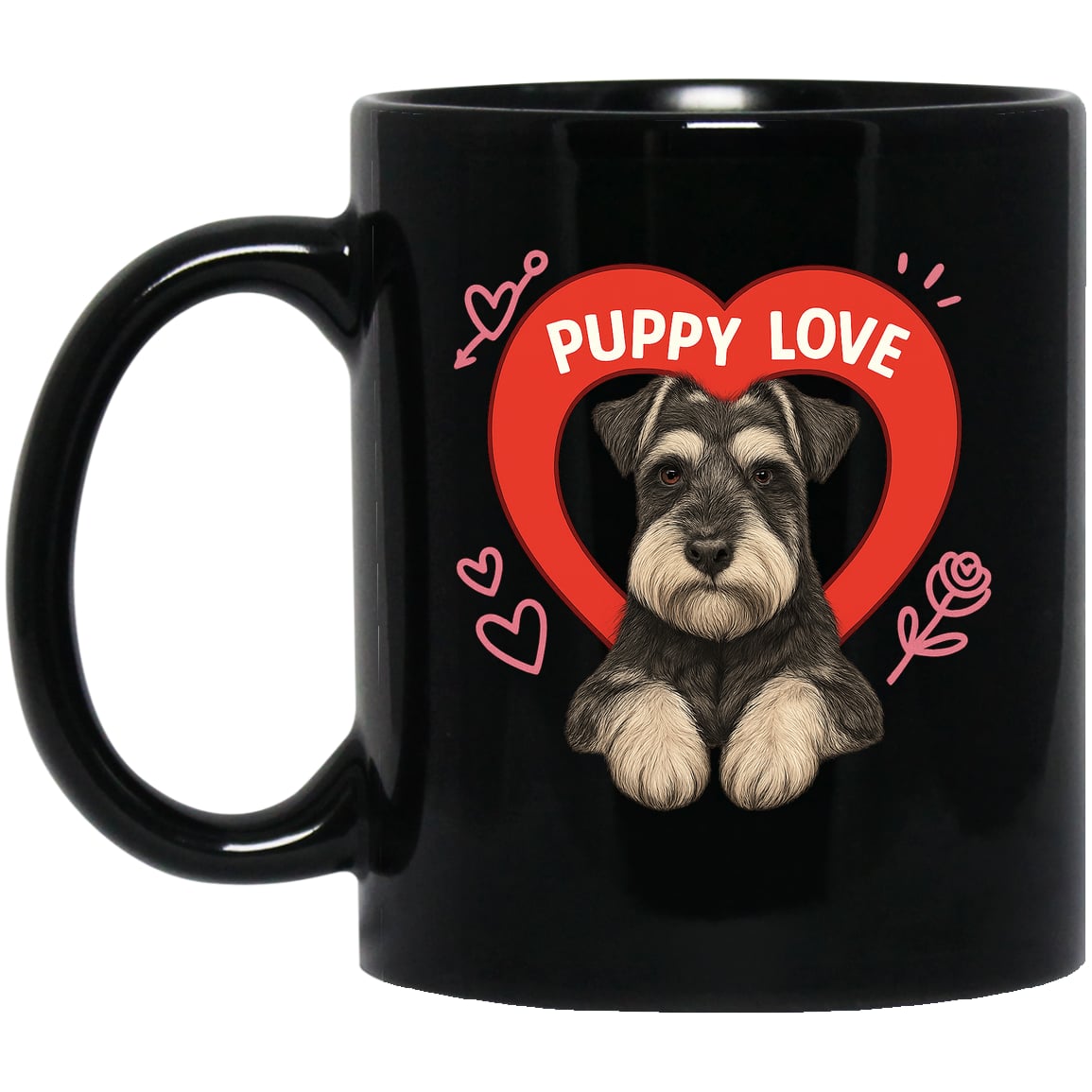BM11OZ 11oz Black Mug Design Preview