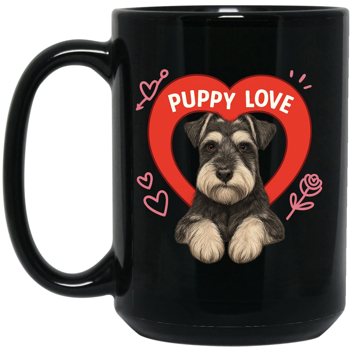 BM15OZ 15oz Black Mug Design Preview