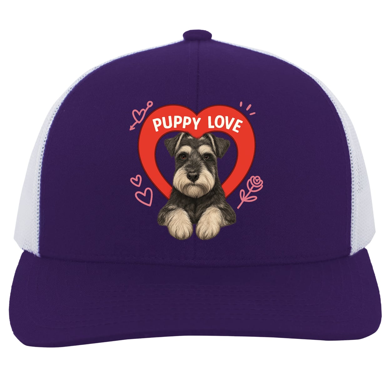 104C Trucker Snap Back - Purple/White