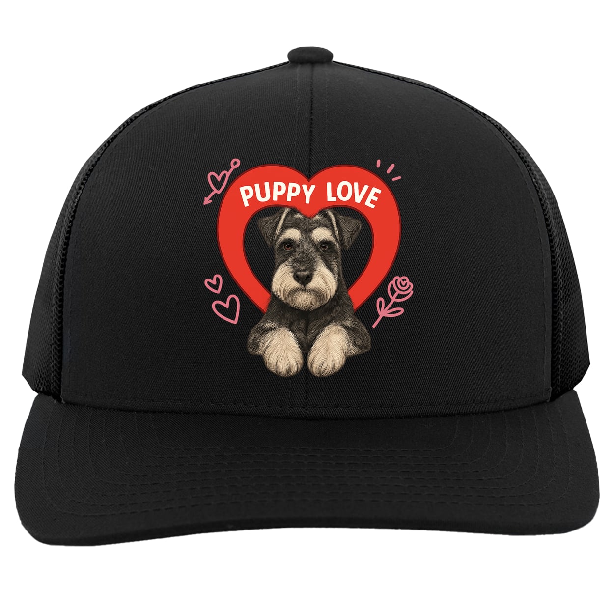 104C Trucker Snap Back - Black