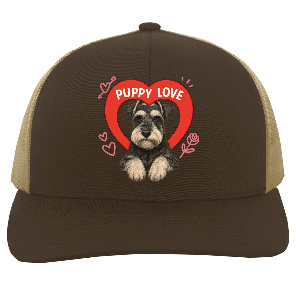 104C Trucker Snap Back - Brown/Khaki