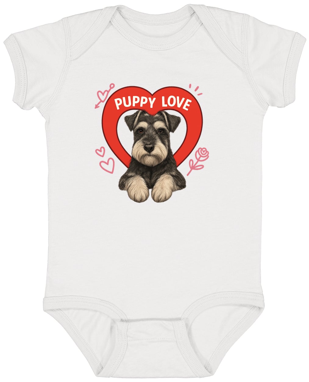 4424 Infant Fine Jersey Bodysuit - White