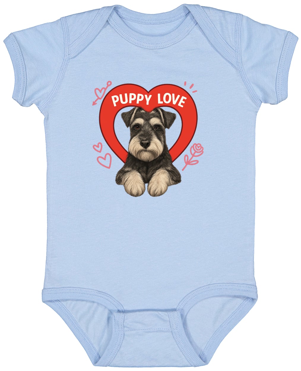 4424 Infant Fine Jersey Bodysuit - Light Blue
