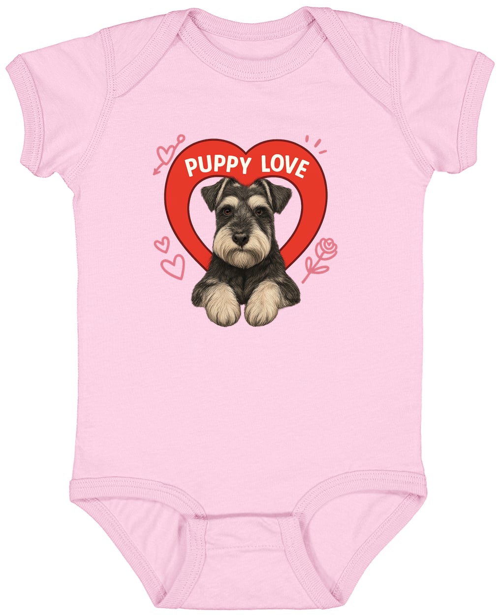 4424 Infant Fine Jersey Bodysuit - Pink