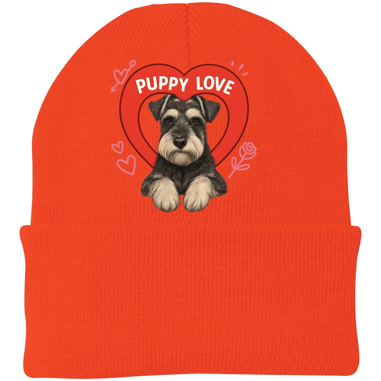 CP90 Port & Company Knit Beanie - Athletic Orange