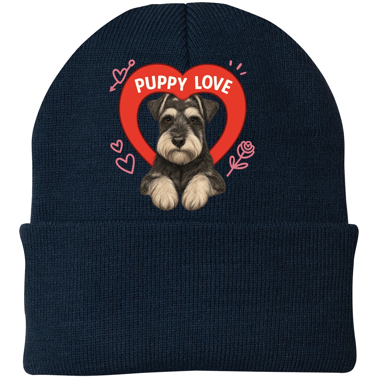 CP90 Port & Company Knit Beanie - Navy