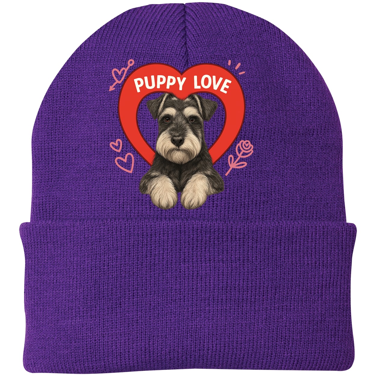 CP90 Port & Company Knit Beanie - Athletic Purple
