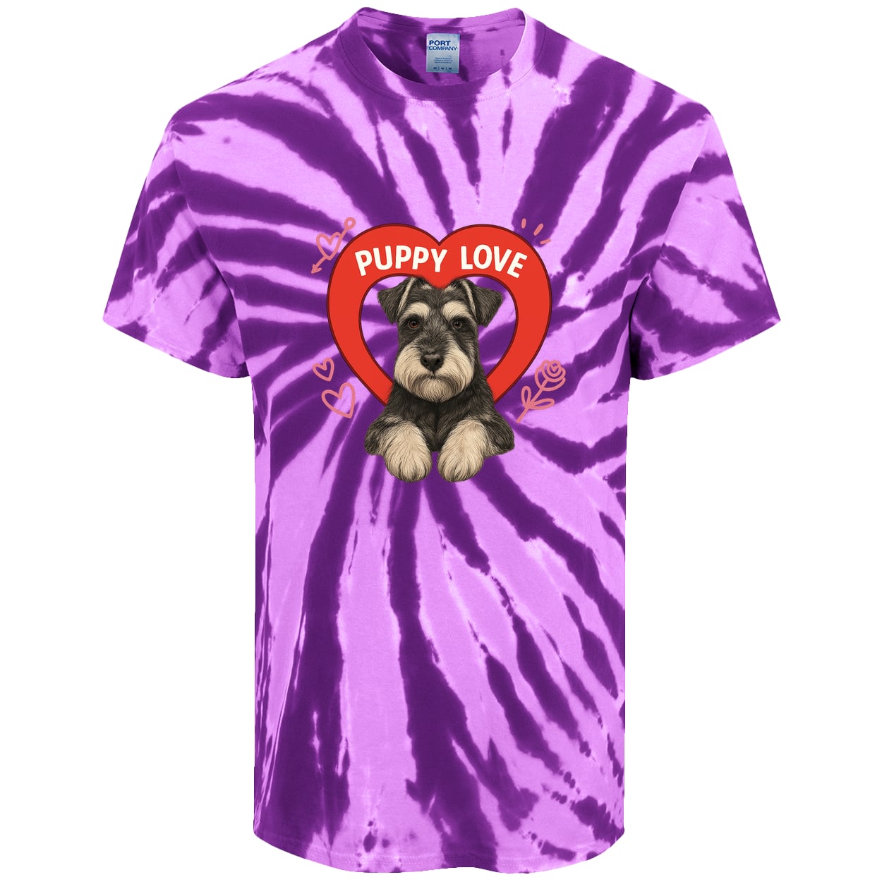 PC147 Port & Company Tie-Dye Tee - Purple