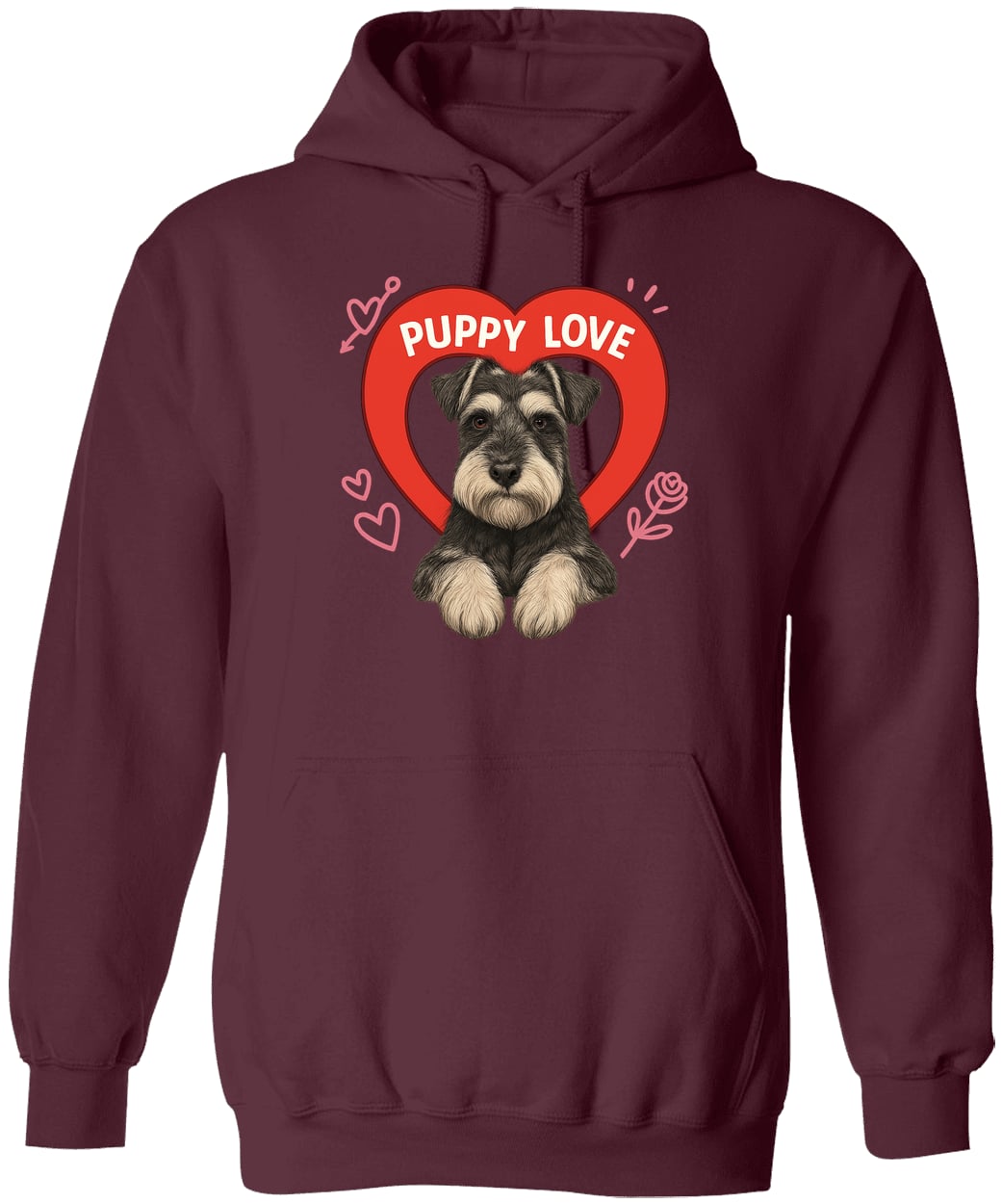 G185 Gildan Pullover Hoodie - Maroon