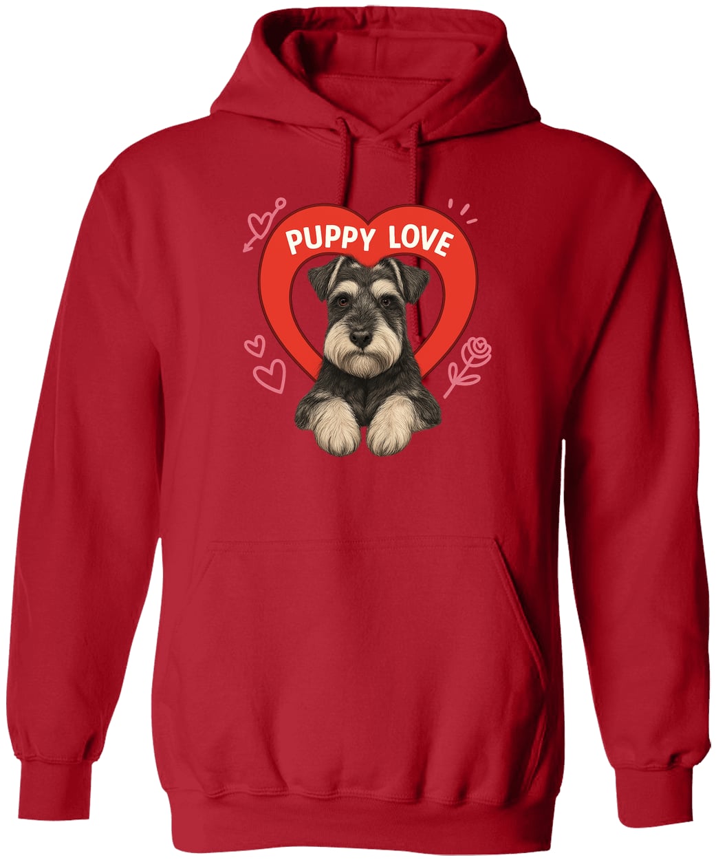 G185 Gildan Pullover Hoodie - Red
