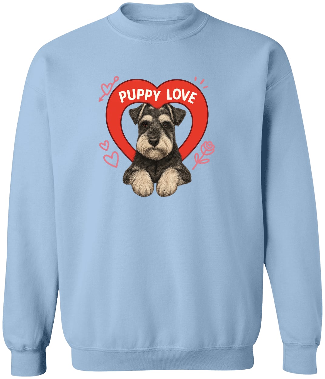 G180 Gildan Crewneck Pullover Sweatshirt - Light Blue