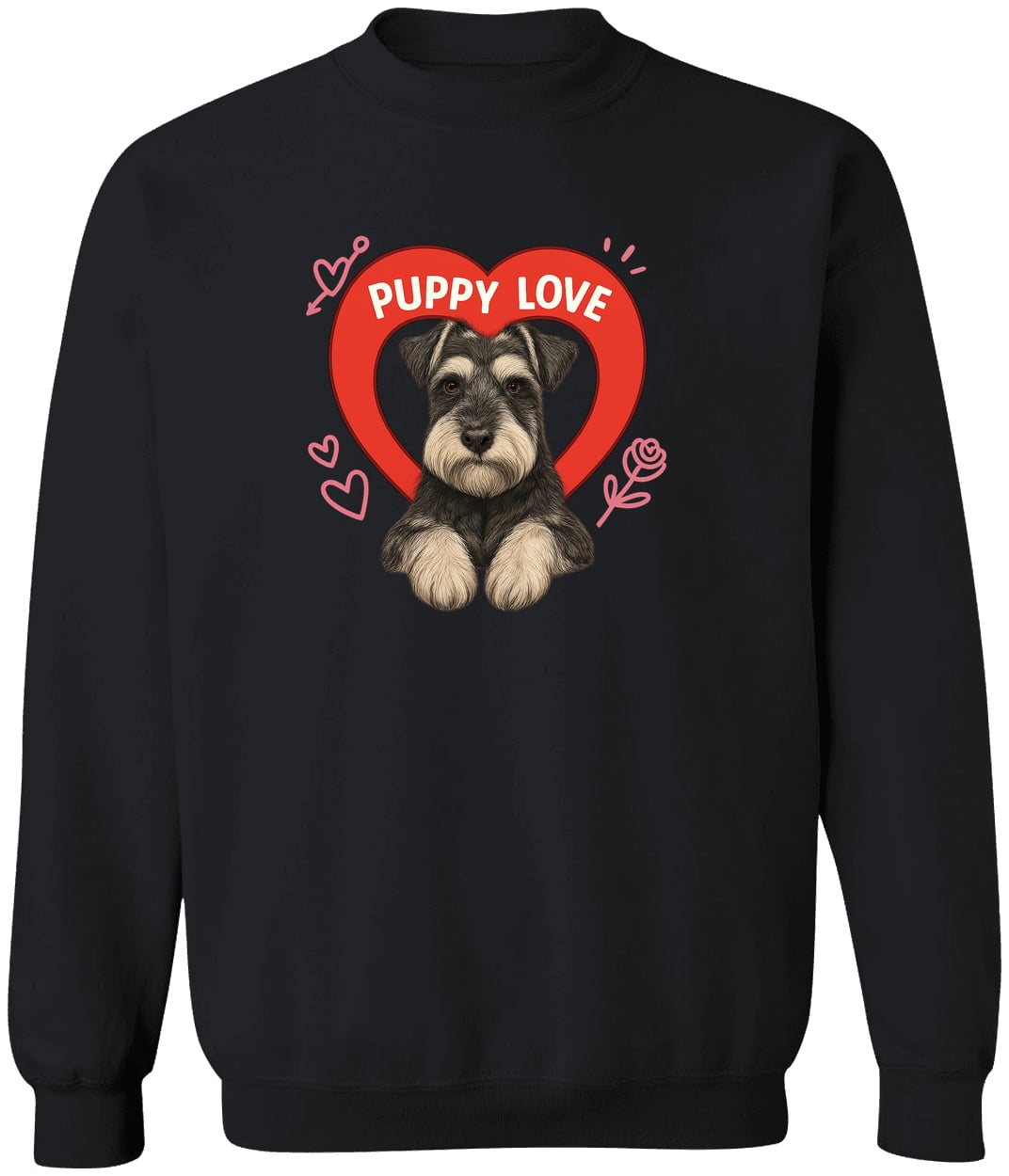 G180 Gildan Crewneck Pullover Sweatshirt - Black