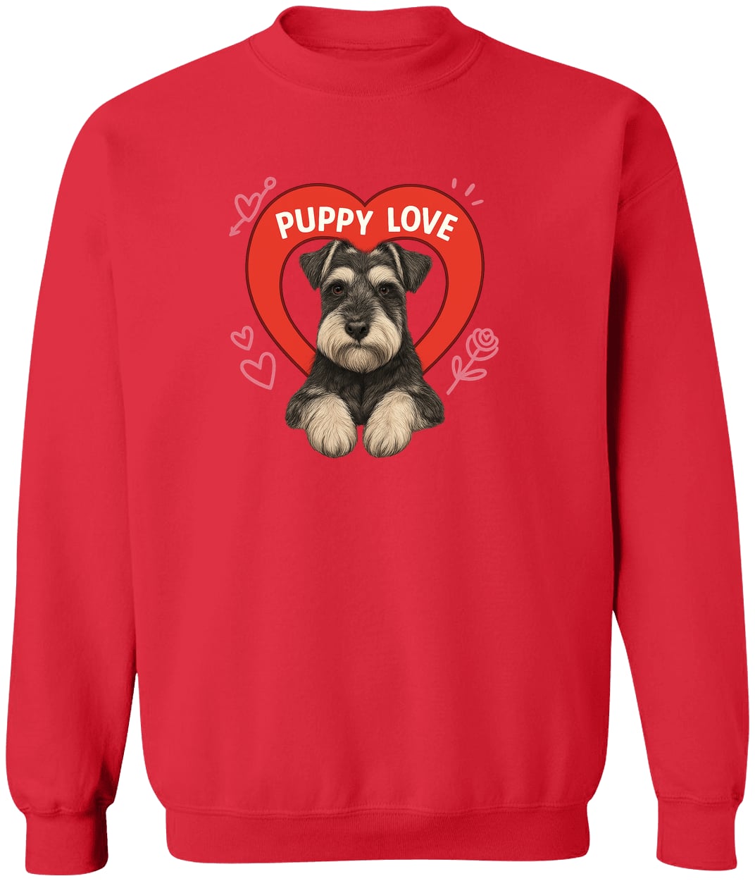 G180 Gildan Crewneck Pullover Sweatshirt - Red