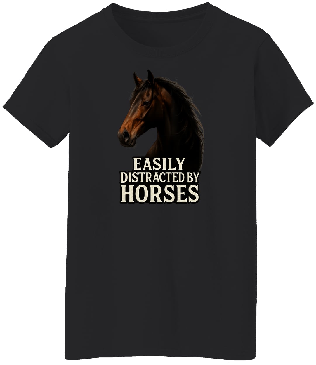 G500L Ladies' 5.3 oz. T-Shirt - Black