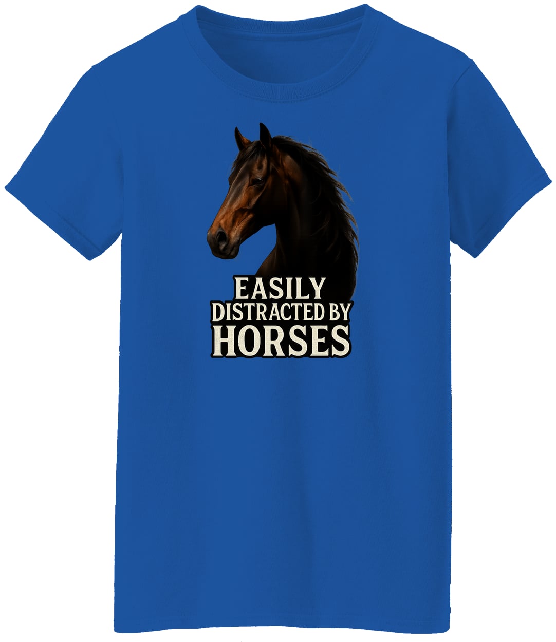 G500L Ladies' 5.3 oz. T-Shirt - Royal