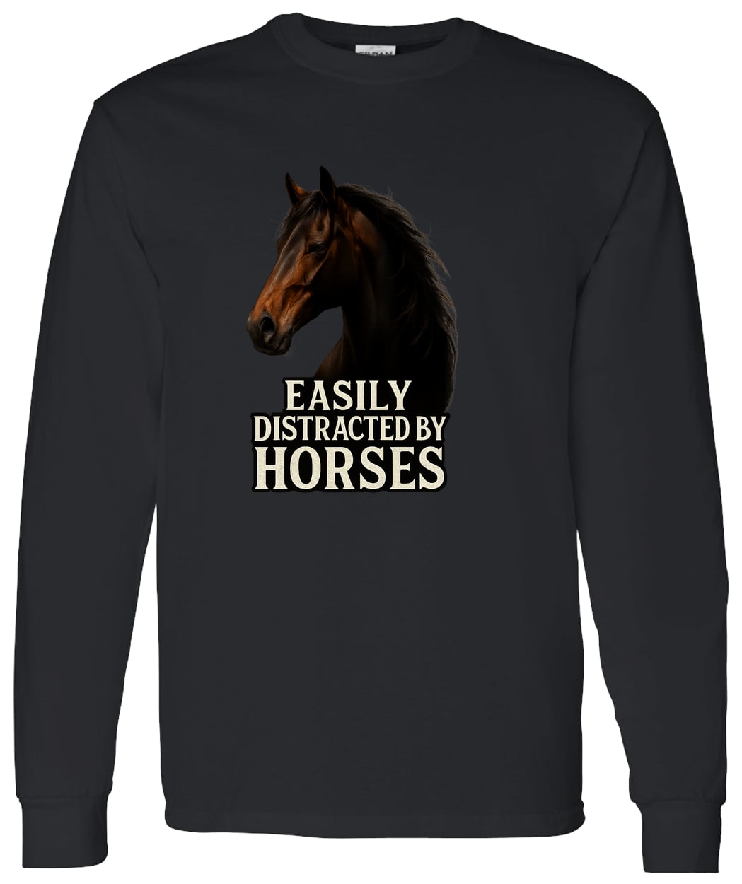 G540 LS T-Shirt 5.3 oz. - Black