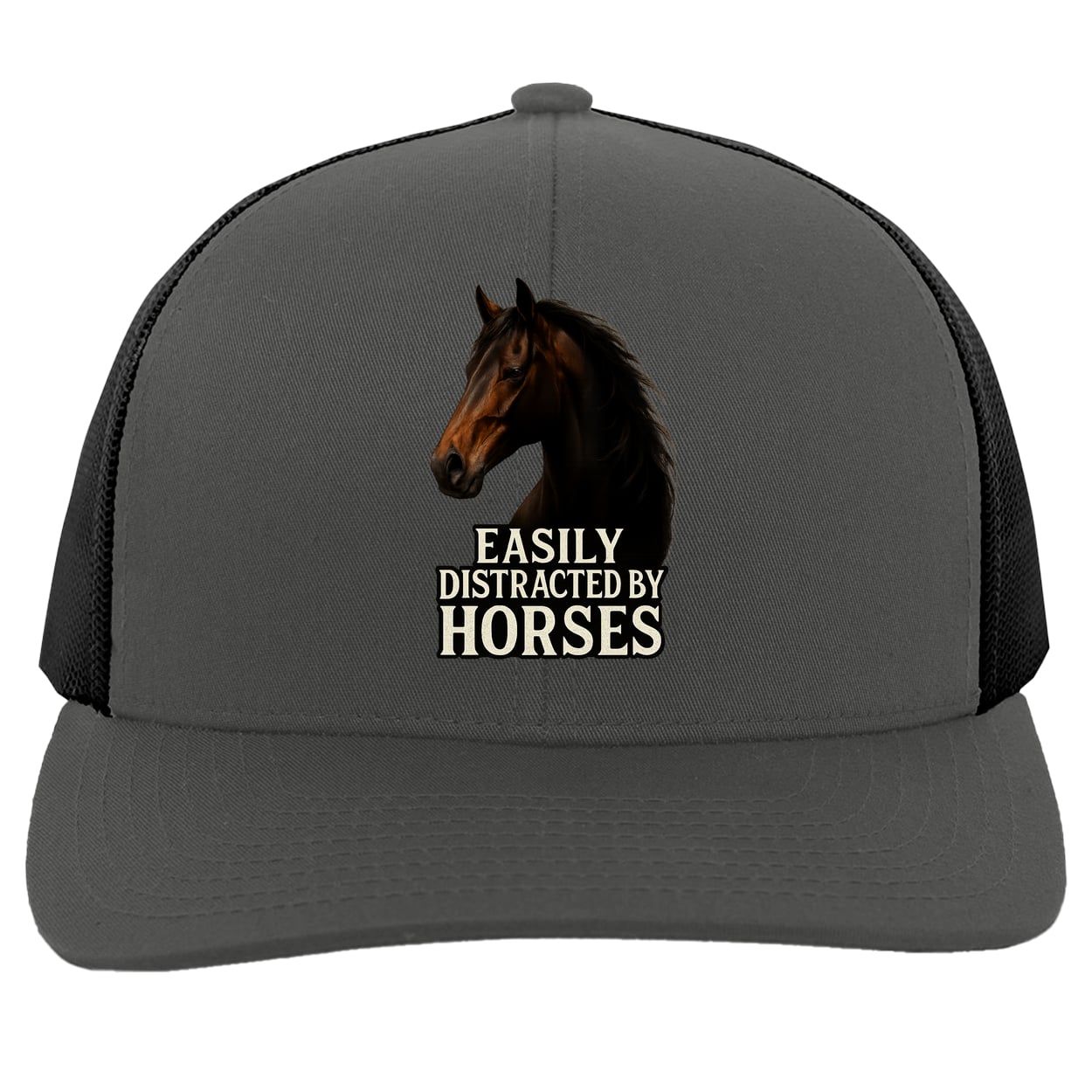 104C Trucker Snap Back - Graphite/Black