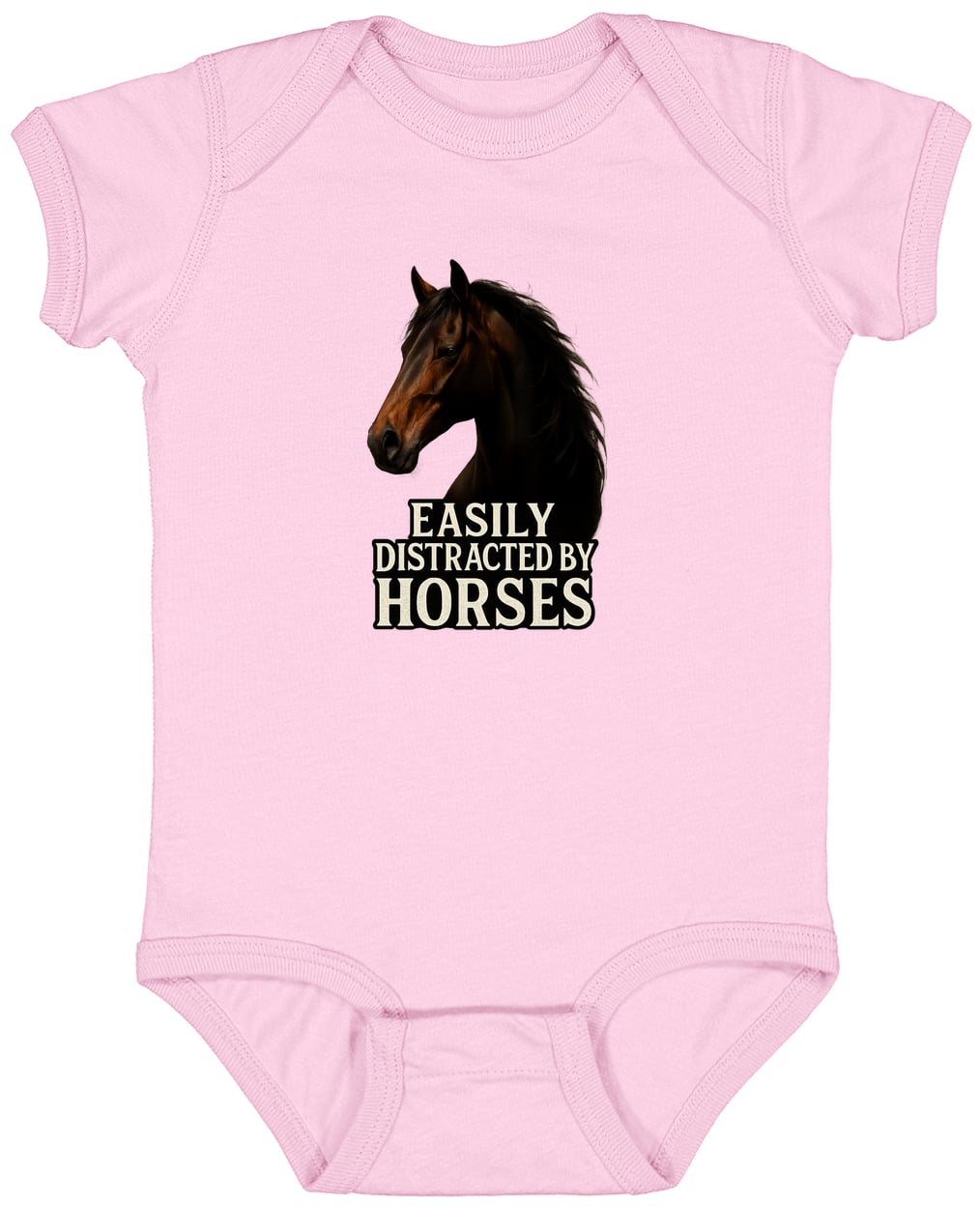 4424 Infant Fine Jersey Bodysuit - Pink