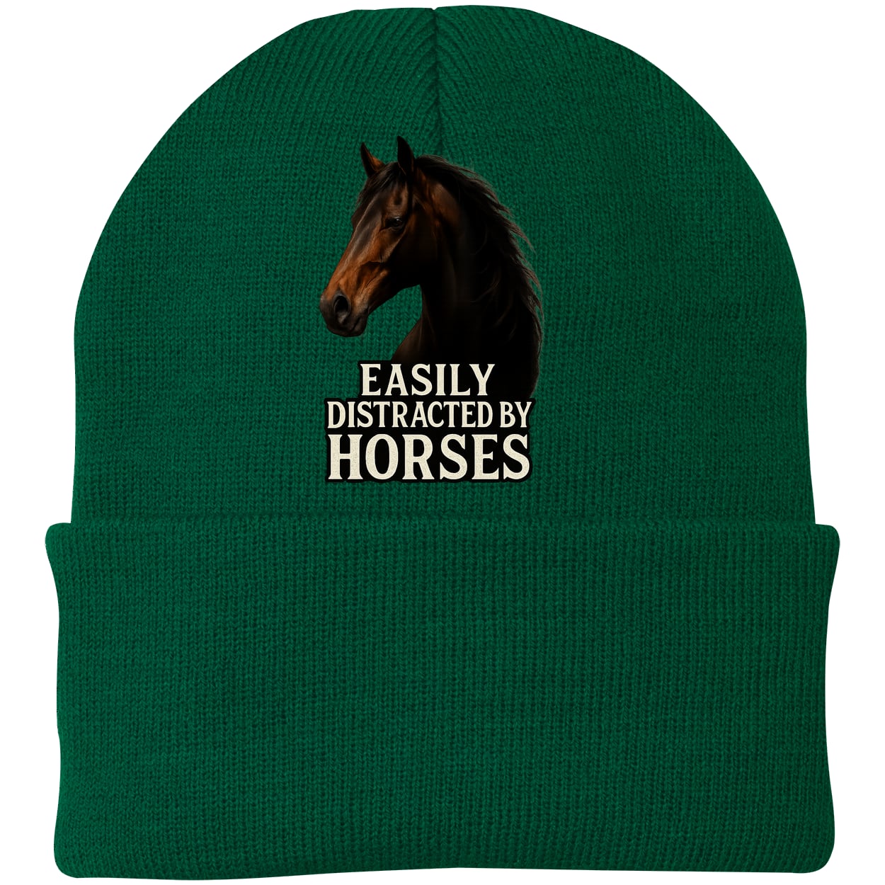 CP90 Port & Company Knit Beanie - Athletic Green