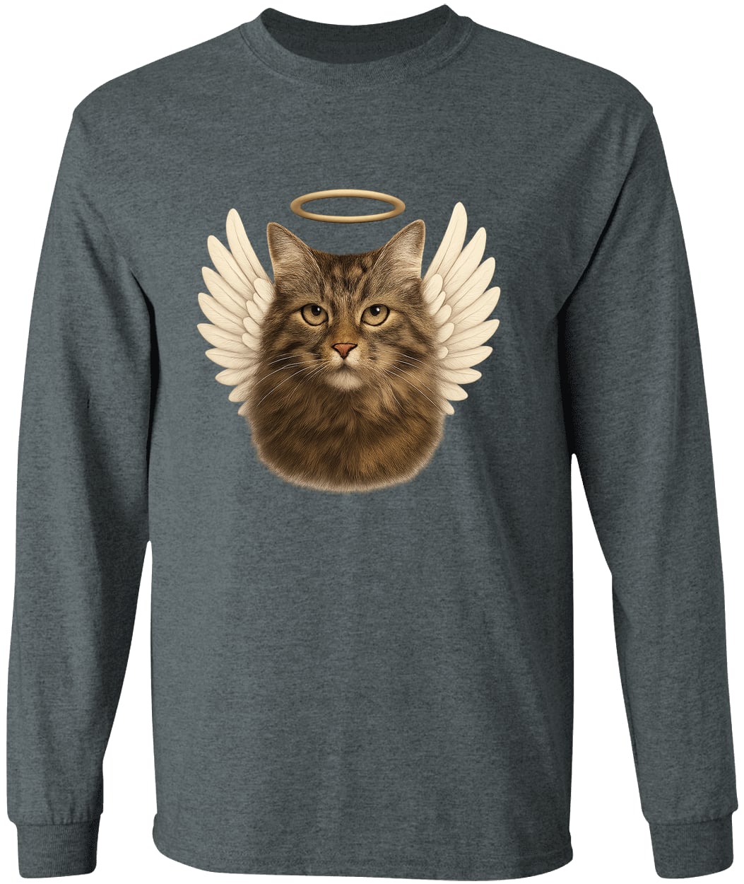 G540 LS T-Shirt 5.3 oz. - Dark Heather