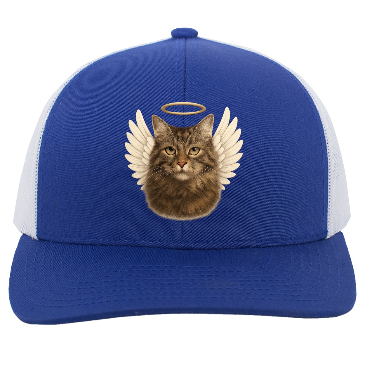 104C Trucker Snap Back - Royal/White