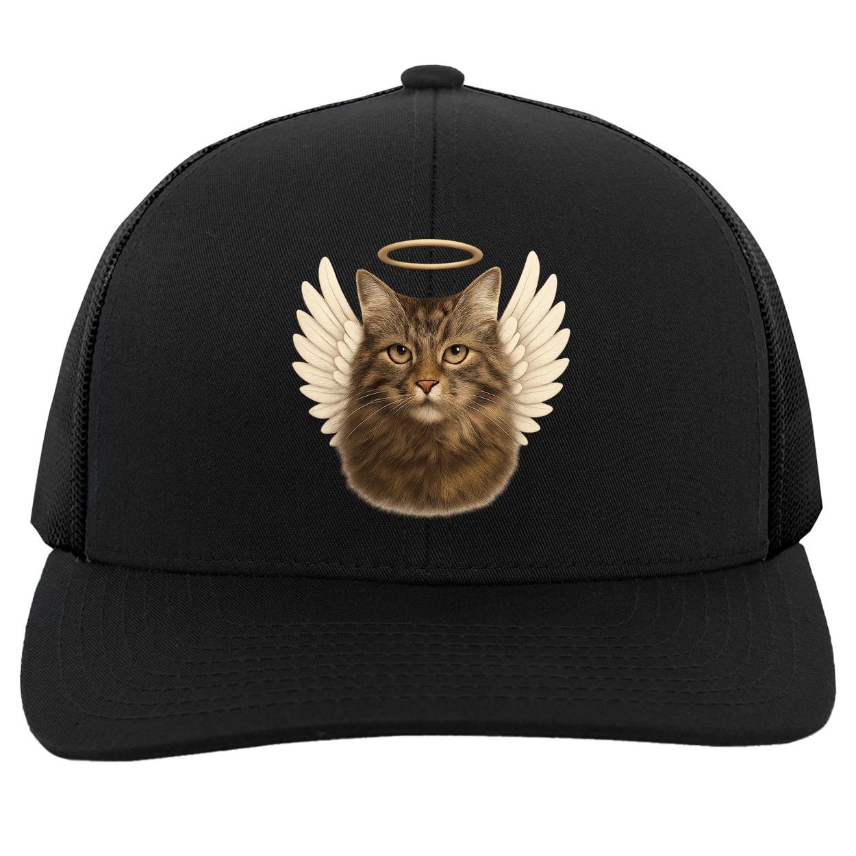 104C Trucker Snap Back - Black