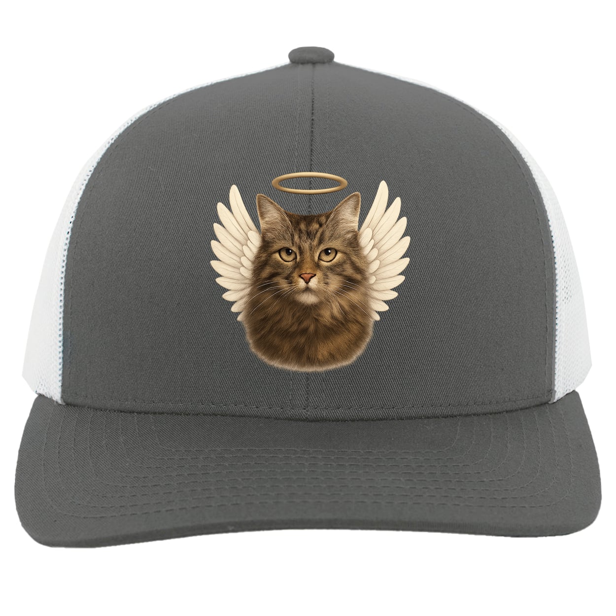 104C Trucker Snap Back - Graphite/White
