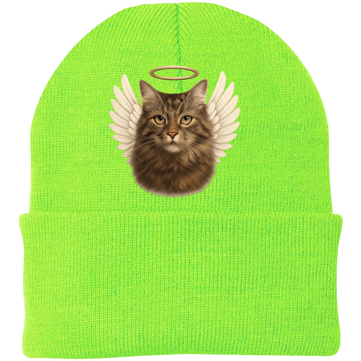 CP90 Port & Company Knit Beanie - Neon Green