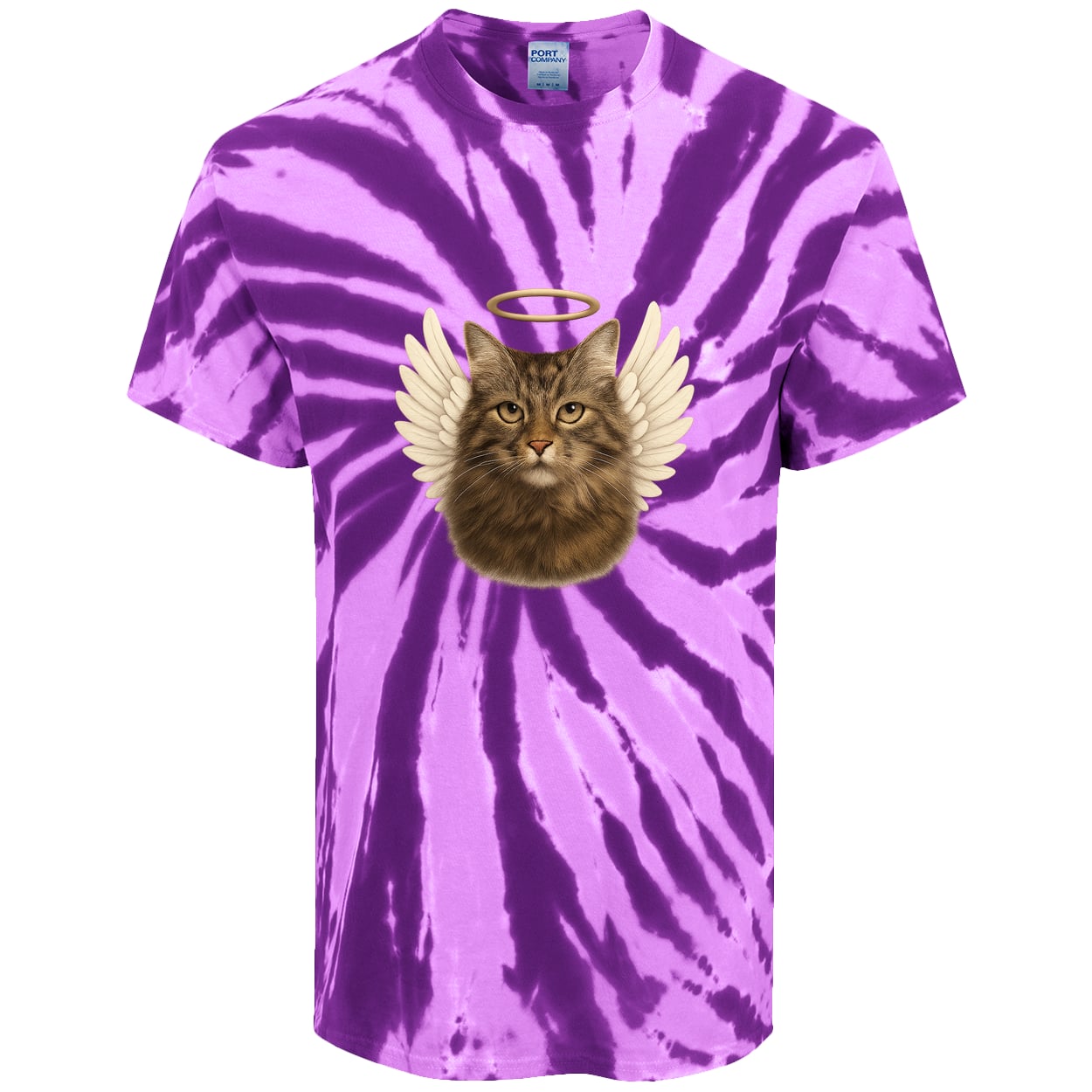PC147 Port & Company Tie-Dye Tee - Purple