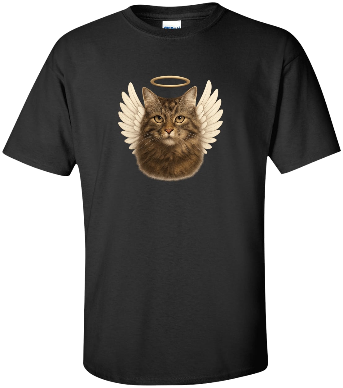 G200T Gildan Mens Tall Ultra Cotton Tee - Black
