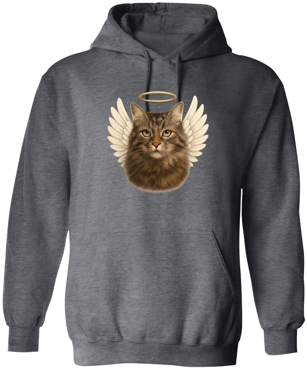 G185 Gildan Pullover Hoodie - Dark Heather