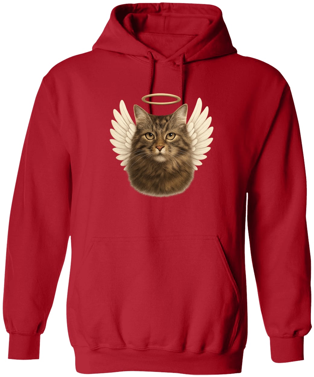 G185 Gildan Pullover Hoodie - Red