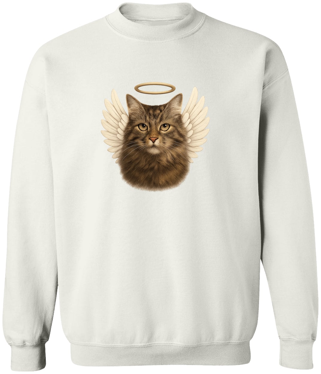 G180 Gildan Crewneck Pullover Sweatshirt - White