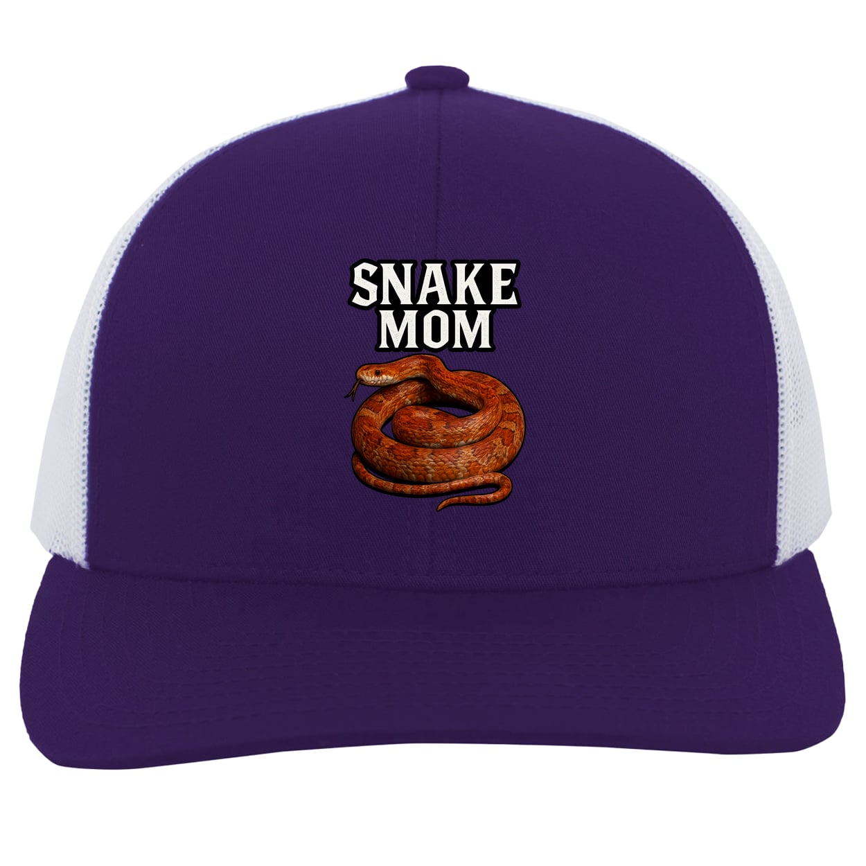 104C Trucker Snap Back - Purple/White